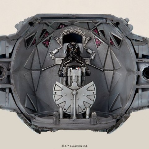 Model plastikowy Star Wars Bandai Tie Interceptor 1/72 Model plastikowy Star Wars Bandai Tie Interceptor 1/72