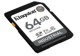 Karta microSD 64GB CL10 UHS-I Industrial bez adaptera