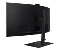 Monitor 34 cale ViewFinity S65VC VA 3440x1440 UWQHD 21:9 1xHDMI 1xDP 1xUSB-C (90W) 2xUSB 3.0 LAN (RJ45) 5ms HAS Webcam głośniki  Monitor 34 cale ViewFinity S65VC VA 3440x1440 UWQHD 21:9 1xHDMI 1xDP 1xUSB-C (90W) 2xUSB 3.0 LAN (RJ45) 5ms HAS Webcam głośniki
