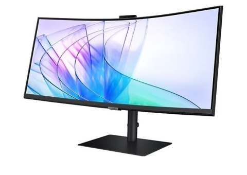 Monitor 34 cale ViewFinity S65VC VA 3440x1440 UWQHD 21:9 1xHDMI 1xDP 1xUSB-C (90W) 2xUSB 3.0 LAN (RJ45) 5ms HAS Webcam głośniki  Monitor 34 cale ViewFinity S65VC VA 3440x1440 UWQHD 21:9 1xHDMI 1xDP 1xUSB-C (90W) 2xUSB 3.0 LAN (RJ45) 5ms HAS Webcam głośniki
