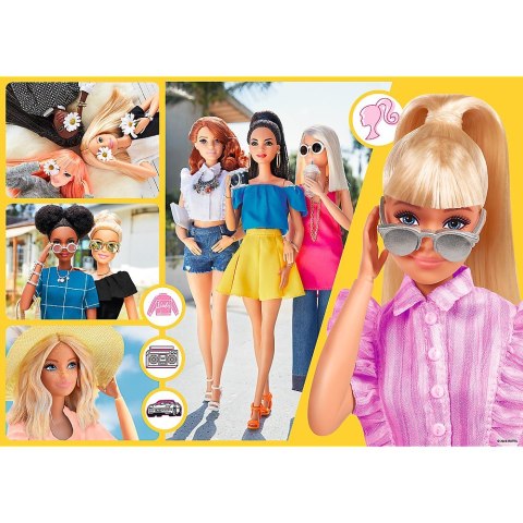 Puzzle 100 elementów Glitter Brokatowa Barbie Puzzle 100 elementów Glitter Brokatowa Barbie