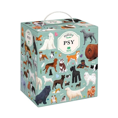 Puzzle Puzzlove Psy 500 elementów Puzzle Puzzlove Psy 500 elementów