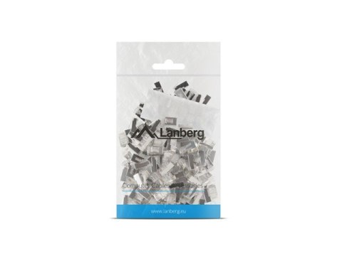 Wtyk sieciowy RJ45 8P8C kat.6 FTP (100szt) z prowadnic do linki i do drutu Wtyk sieciowy RJ45 8P8C kat.6 FTP (100szt) z prowadnic do linki i do drutu
