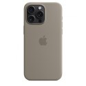 Etui silikonowe z MagSafe do iPhonea 15 Pro Max - popielaty brąz Etui silikonowe z MagSafe do iPhonea 15 Pro Max - popielaty brąz