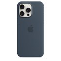 Etui silikonowe z MagSafe do iPhonea 15 Pro Max - sztormowy błękit Etui silikonowe z MagSafe do iPhonea 15 Pro Max - sztormowy błękit