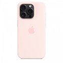 Etui silikonowe z MagSafe do iPhonea 15 Pro - jasnoróżowe Etui silikonowe z MagSafe do iPhonea 15 Pro - jasnoróżowe