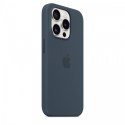 Etui silikonowe z MagSafe do iPhonea 15 Pro - sztormowy błękit Etui silikonowe z MagSafe do iPhonea 15 Pro - sztormowy błękit