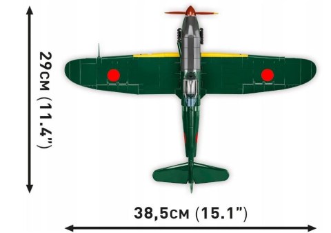 Klocki Historical Collection WWII KAWASAKI KI-61-I HIEN (TONY) 324K Klocki Historical Collection WWII KAWASAKI KI-61-I HIEN (TONY) 324K