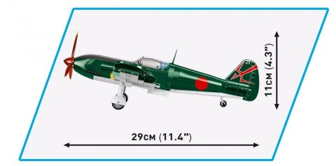 Klocki Historical Collection WWII KAWASAKI KI-61-I HIEN (TONY) 324K Klocki Historical Collection WWII KAWASAKI KI-61-I HIEN (TONY) 324K
