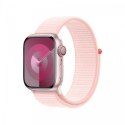 Opaska sportowa w kolorze jasnoróżowym do koperty 41 mm Opaska sportowa w kolorze jasnoróżowym do koperty 41 mm