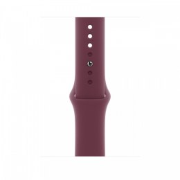 Pasek sportowy w kolorze rubinowej morwy do koperty 45 mm - rozmiar M/L