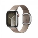 Pasek w kolorze beżu z klamrą nowoczesną do koperty 41 mm - rozmiar M
