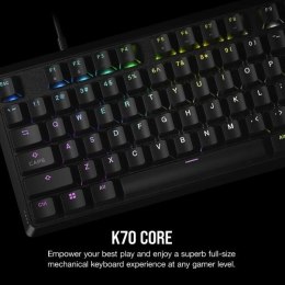 Klawiatura mechaniczna K70 Core RGB czarna