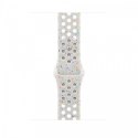 Pasek sportowy Nike w kolorze czystej platyny do koperty 45 mm - M/L