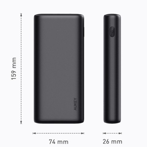 PB-Y37 Power Bank 20000mAh 65W 3xUSB PD 3.0 QC 3.0 LED PB-Y37 Power Bank 20000mAh 65W 3xUSB PD 3.0 QC 3.0 LED
