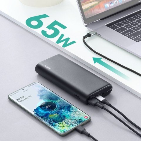 PB-Y37 Power Bank 20000mAh 65W 3xUSB PD 3.0 QC 3.0 LED PB-Y37 Power Bank 20000mAh 65W 3xUSB PD 3.0 QC 3.0 LED