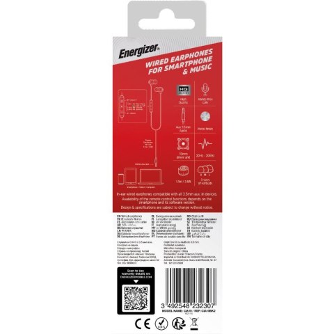 Słuchawki przewodowe jack 3,5 mm czarne Słuchawki przewodowe jack 3,5 mm czarne