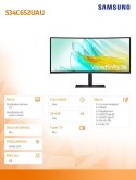 Monitor 34 cale ViewFinity S65UA VA 3440x1440 UWQHD 21:9 1xHDMI 1xDP 1xUSB-C(90W) 3xUSB 3.0 LAN (RJ45) 5ms 100Hz HAS+PIVOT zakrz Monitor 34 cale ViewFinity S65UA VA 3440x1440 UWQHD 21:9 1xHDMI 1xDP 1xUSB-C(90W) 3xUSB 3.0 LAN (RJ45) 5ms 100Hz HAS+PIVOT zakrz