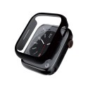 Etui ze szkłem Hybrid Watch Case Apple Watch 45mm Czarne Etui ze szkłem Hybrid Watch Case Apple Watch 45mm Czarne
