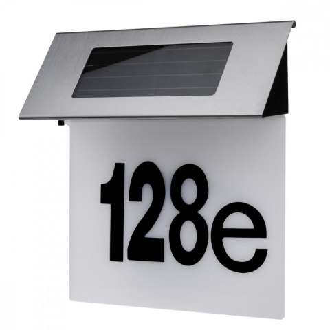 Lampa solarna LED z numerem domu IP44 MCE423 Lampa solarna LED z numerem domu IP44 MCE423