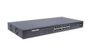 Przełącznik Gigabit zarządzalny 16x RJ45 PoE+/2 sloty SFP