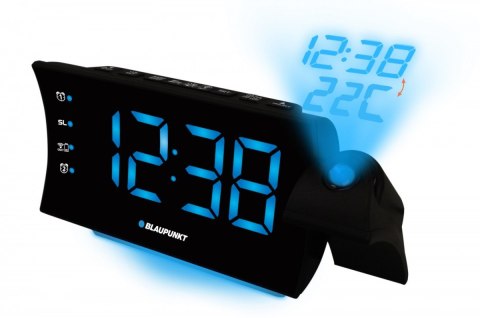 Radiobudzik z projektorem i ładowaniem USB CRP81USB