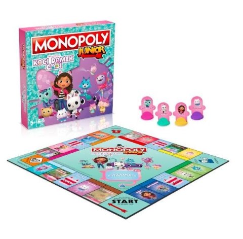 Gra Monopoly JUNIOR Koci Domek Gabi