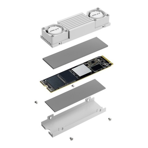 Dysk SSD 2TB M.2 2280 CS3150 M280CS3150HSW-2TB-RB WHITE HEATSINK Dysk SSD 2TB M.2 2280 CS3150 M280CS3150HSW-2TB-RB WHITE HEATSINK