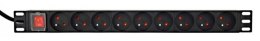 Listwa zasilająca rack PDU 9xFR 1U 16A FR 2m