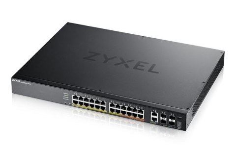Przełącznik dostępowy L3 24 porty PoE,10GbE RJ-45, 4 porty 10GbE SFP+ XGS2220-30HP-EU0101F