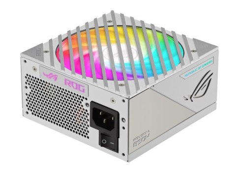 Zasilacz Rog Loki SFX-L 850W Platinum 80+ Aura ATX 3.0 biały Zasilacz Rog Loki SFX-L 850W Platinum 80+ Aura ATX 3.0 biały