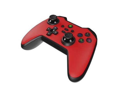 Gamepad Genesis Mangan 400 bezprzewodowy do PC/Switch/Mobile Czerwony Gamepad Genesis Mangan 400 bezprzewodowy do PC/Switch/Mobile Czerwony