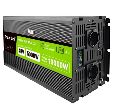 Przetwornica LCD 48V 5000W/10000W Czysty sinus z wywietlaczem