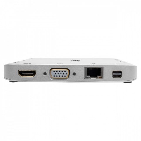 Stacja dokująca USB-C, podwójny wyświetlacz 4K HDMI/mDP, VGA, USB 3.2 Gen 1, koncentrator USB-A/C, GbE, ładowanie PD 60 W U442-D Stacja dokująca USB-C, podwójny wyświetlacz 4K HDMI/mDP, VGA, USB 3.2 Gen 1, koncentrator USB-A/C, GbE, ładowanie PD 60 W U442-D
