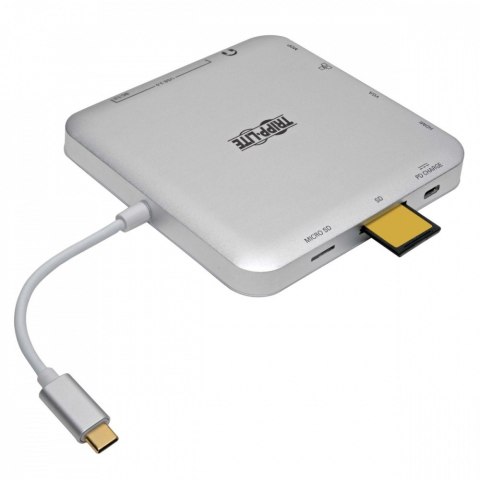 Stacja dokująca USB-C, podwójny wyświetlacz 4K HDMI/mDP, VGA, USB 3.2 Gen 1, koncentrator USB-A/C, GbE, ładowanie PD 60 W U442-D Stacja dokująca USB-C, podwójny wyświetlacz 4K HDMI/mDP, VGA, USB 3.2 Gen 1, koncentrator USB-A/C, GbE, ładowanie PD 60 W U442-D