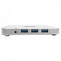 Stacja dokująca USB-C, podwójny wyświetlacz 4K HDMI/mDP, VGA, USB 3.2 Gen 1, koncentrator USB-A/C, GbE, ładowanie PD 60 W U442-D