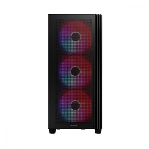 Obudowa komputerowa MISTRAL ARGB FLOW MIDI USB 3.0x2 Czarna Obudowa komputerowa MISTRAL ARGB FLOW MIDI USB 3.0x2 Czarna