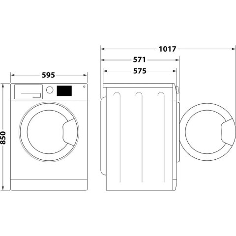 Pralka FFS7259BEE Pralka FFS7259BEE
