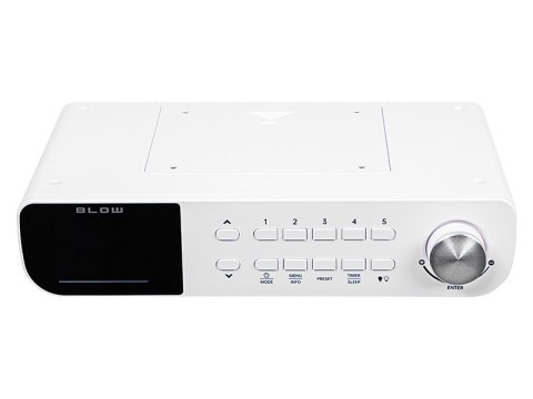 Radio kuchenne przenośne FM/DAB+ RK1 białe Radio kuchenne przenośne FM/DAB+ RK1 białe