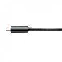 Wieloportowy adapter USB-C (M/3xF) 4K HDMI, DVI, VGA, HDCP. U444-06N-HDV4KB Czarny