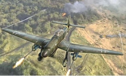 Model plastikowy Ju-87G-1 Stuka Kanonenvogel 1/48 Model plastikowy Ju-87G-1 Stuka Kanonenvogel 1/48