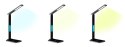 Lampa biurkowa LED z ładowarką indukcyjną LEDITOU MT222K (Czarna)