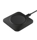 Podkładka ładująca bezprzewodowa BoostCharge Qi 15W czarna Podkładka ładująca bezprzewodowa BoostCharge Qi 15W czarna