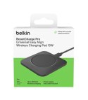 Podkładka ładująca bezprzewodowa BoostCharge Qi 15W czarna Podkładka ładująca bezprzewodowa BoostCharge Qi 15W czarna
