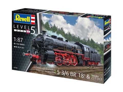 Model plastikowy Lokomotywa Express Locomotive S3/6 1/87 Model plastikowy Lokomotywa Express Locomotive S3/6 1/87