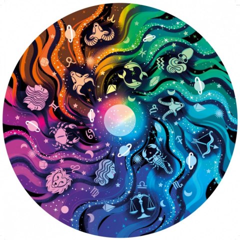 Puzzle 500 elementów Paleta kolorów Astronomia Puzzle 500 elementów Paleta kolorów Astronomia