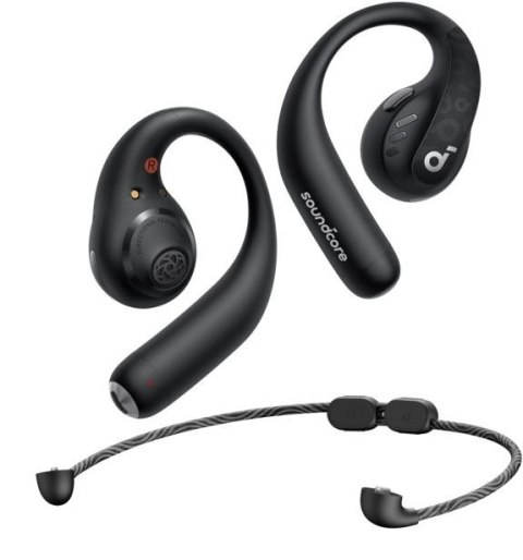 Słuchawki nauszne Soundcore AeroFit Pro Czarne Słuchawki nauszne Soundcore AeroFit Pro Czarne