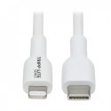 USB-C / Lightning M/M MFi Certified Bialy 1m