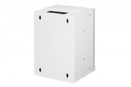 Szafa sieciowa wisząca 10 cali 9U, SOHO PRO 457 x 316 x 298 mm, nośność 60kg, drzwi szyba, niezłożona Szara