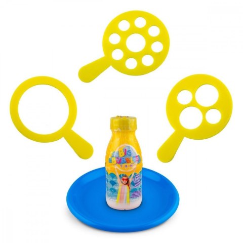 Zestaw Big Płyn 250 ml, podstawka i 3 obręcze Zestaw Big Płyn 250 ml, podstawka i 3 obręcze